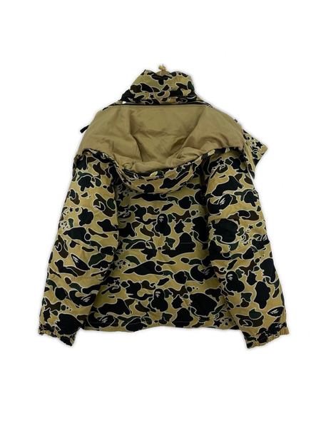 A BATHING APE ダウンジャケット サルカモ