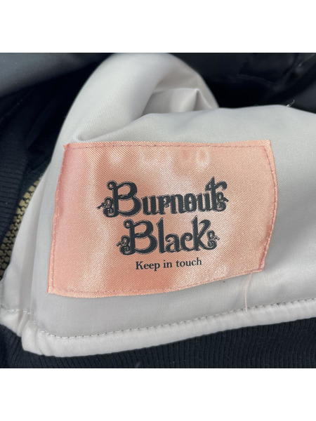 Burnout Black YOUR LAST DAY MA-1[値下]