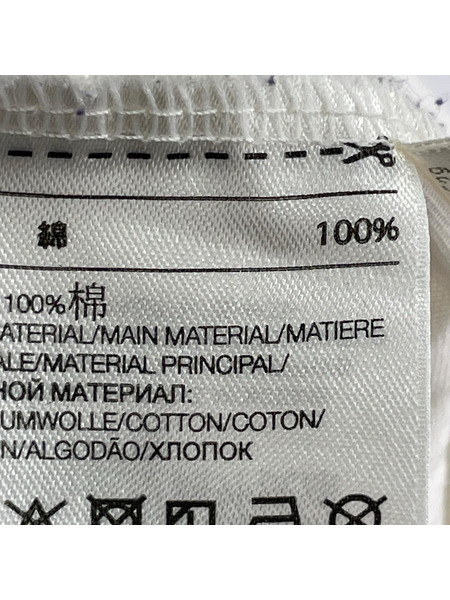 Y-3 半袖Tシャツ・カットソー スクエアラベルロゴ XL ホワイト