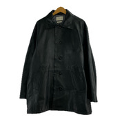 YOKE レザージャケット CUT-OFF LEATHER CAR Coat/2/ミッドグリーン