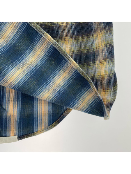 JOE McCOY 半袖シャツ S/S チェック ウエスタンシャツ SIZE:14