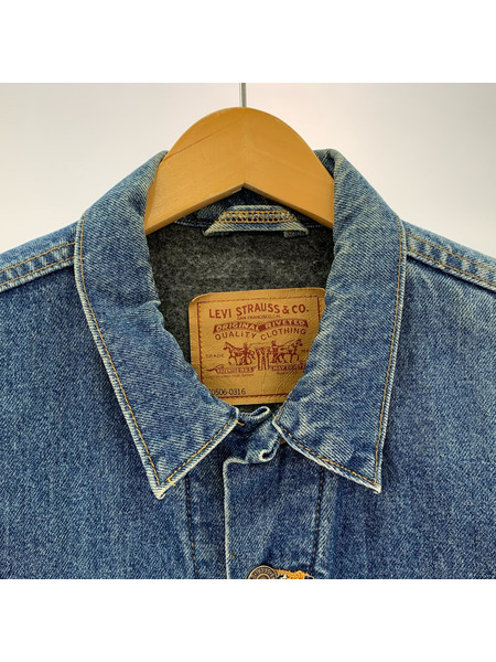 90s Levi's 70506-0316 裏ブランケット デニムジャケット (38) インディゴ[値下]