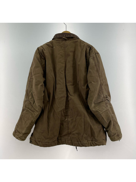 OLD・VINTAGE ジャケット SCHMIDT OLD ダック地 ワークジャケット M BRN