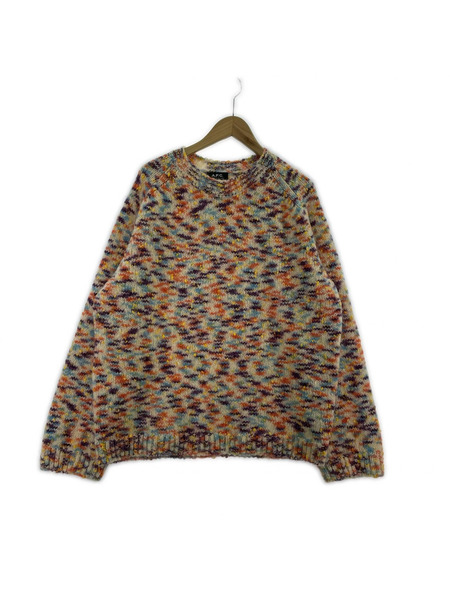 A.P.C. Terry Multi モヘヤ混 四者混ニット M マルチ