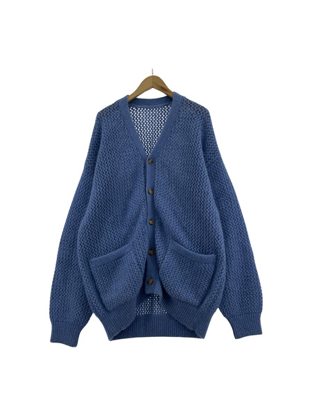 crepuscule 21AW モヘヤカーディガン 青系 2103-023[値下]