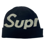 Supreme ニット帽　黒