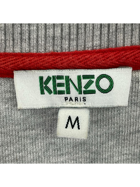 KENZO スウェット・トレーナー タイガー刺繍スウェット グレー