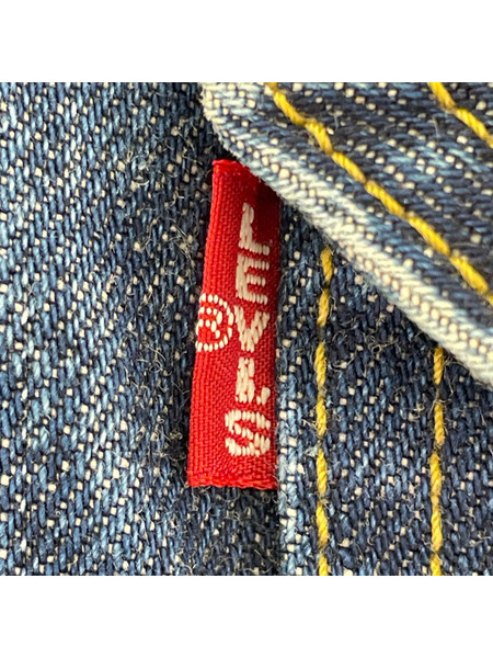 Levi's デニムジャケット 2ed BIGE 赤耳 ボタン裏J02 71507
