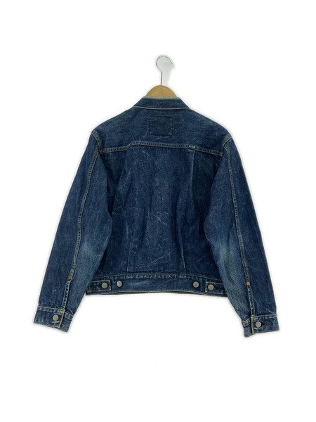 Levi's デニムジャケット 2ed BIGE 赤耳 ボタン裏J02 71507