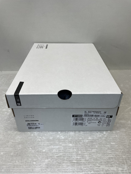 SALOMON×MM6 XT-MM6 BLK トレイルランニングシューズ 27.5cm 491070