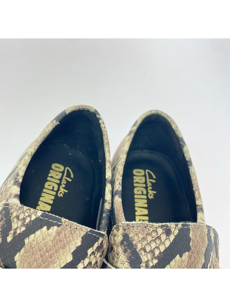 Clarks Originals シューズ パイソン柄 ローファー 26.5