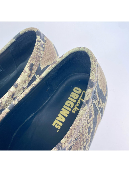 Clarks Originals シューズ パイソン柄 ローファー 26.5