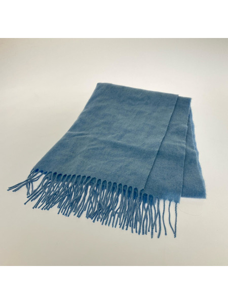 LANVIN en Bleu ソノ他 カシミヤ マフラー 青