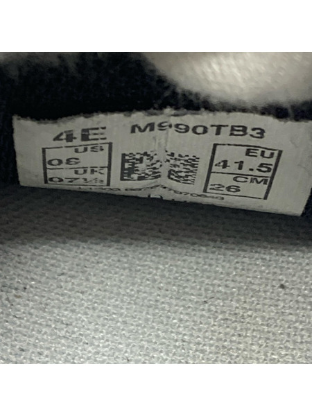 NEW BALANCE スニーカー USA製 M990TB3 M990V3 (26cm) ブラック