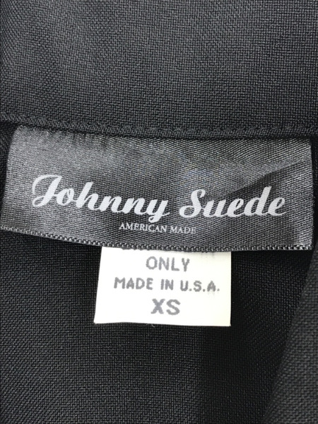 USA製 VINTAGE Johnny Suede ジョニースエード ボウリングシャツ XS[値下]