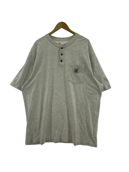 Carhartt 半袖Tシャツ・カットソー ヘンリーネック/XL