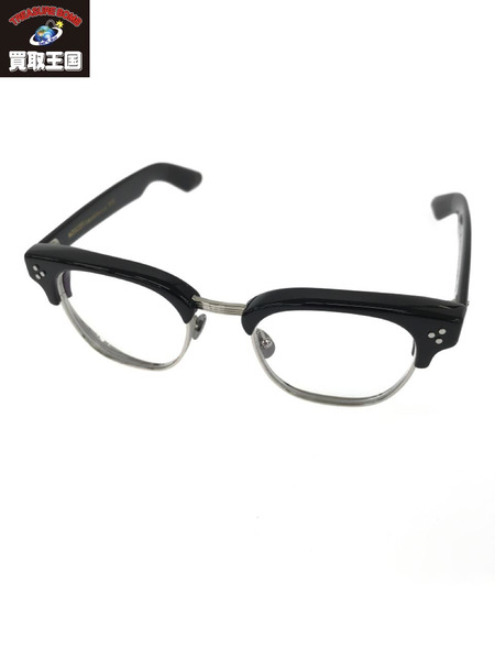 MOSCOT 23SSモデル TINIF BLACK-SILVER ティニフ 眼鏡フレーム 48□21 