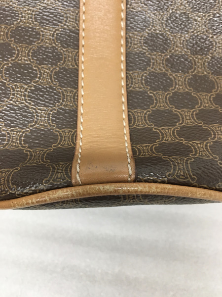 CELINE セリーヌ マカダム 巾着ショルダーバッグ