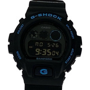 G-SHOCK ×BAMFORD デジタル腕時計 ブラック×ブルー DW-6900BWD