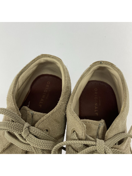 Clarks ワラビー (18.0) ベージュ