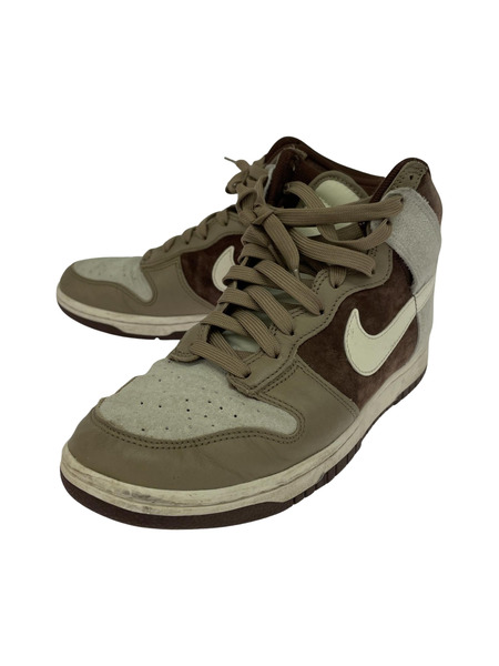 Nike Dunk High PRM Light Chocolate 26㎝