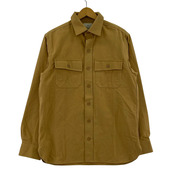 L.L.Bean L/S シャミークロス シャツ ベージュ (S)