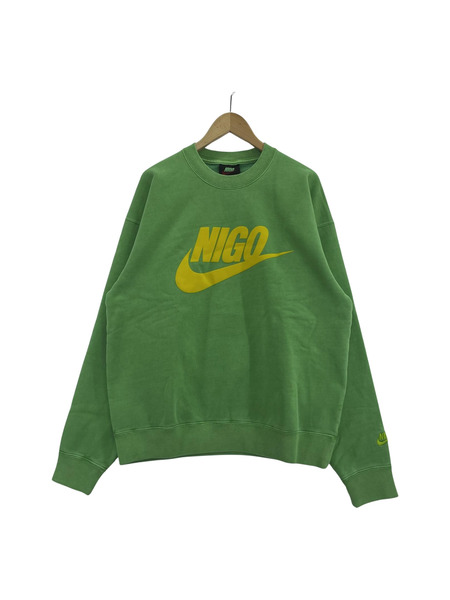 NIGO NIKE NRG Crew Fleece スウェット 緑