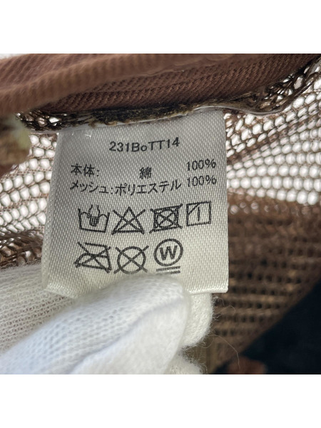 BoTT キャップ メッシュキャップ茶