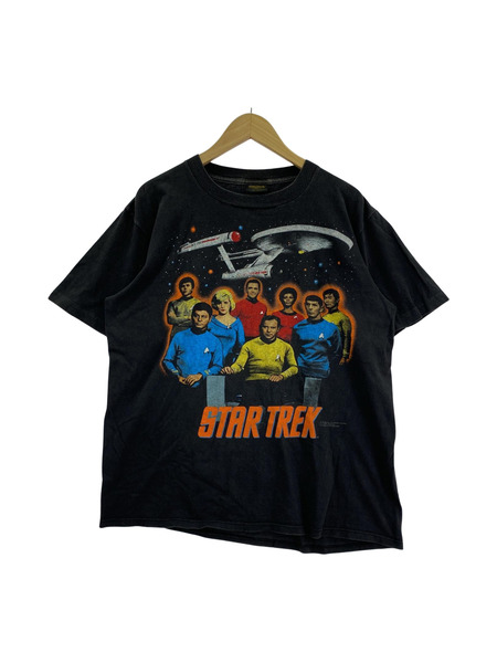 OLD・VINTAGE 半袖Tシャツ・カットソー 90s startrek movie T BLK[値下]