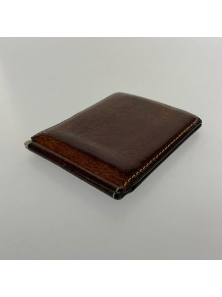 土屋鞄 コンパクトウォレット 二ツ折リ財布 マネークリップ付キ