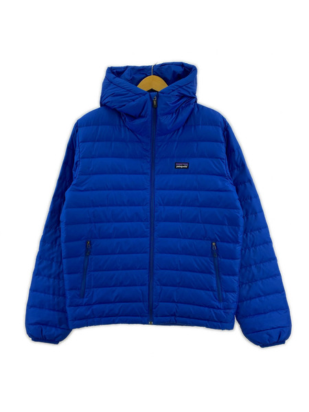 patagonia ダウンジャケット ダウンセーターフーディー BLU (S)
