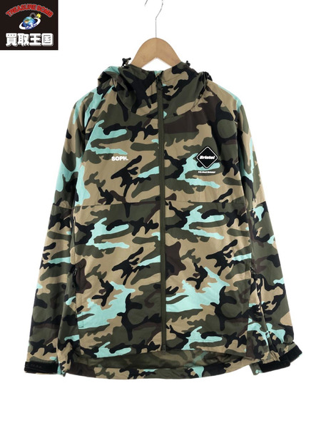 FCRB CAMOUFLAGE TEAM JACKET XL - ナイロンジャケット
