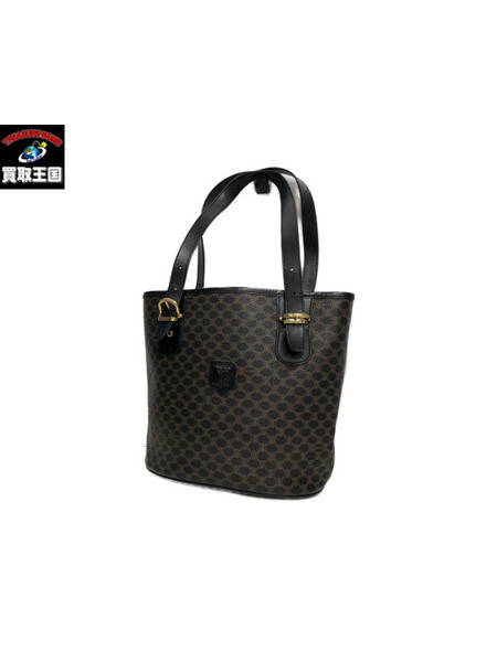 トートバッグ CELINE マカダムトートバック/ブラック