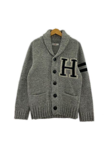 HOLLYWOOD RANCH MARKET ハリウッドランチマーケット ショールカラーカーディガン GY