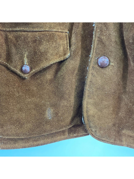 schott ジャケット WESTERN スエード ボア ランチコート