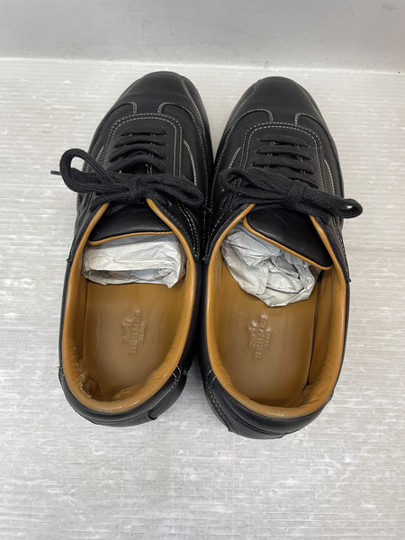 HERMES レザークイックスニーカー 42 1/2 黒
