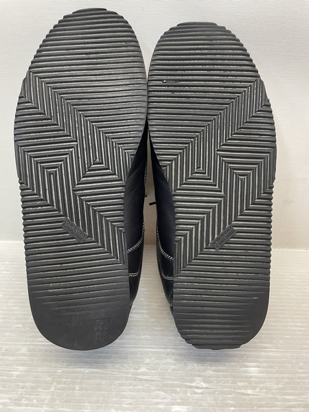 HERMES レザークイックスニーカー 42 1/2 黒