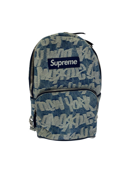 Supreme ショルダーバッグ fat tip jacquard denim sling bag Supreme ショルダーバッグ fat tip jacquard denim sling bag