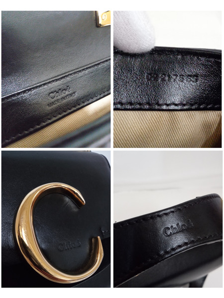 Chloe ｸﾛｴC ミニショルダーバッグ 2way ブラック[値下]