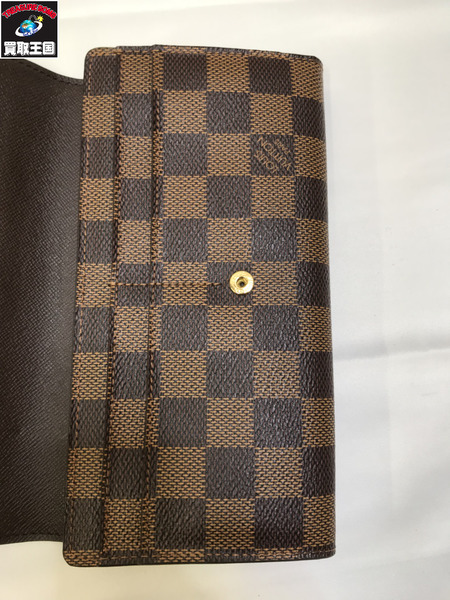 LOUIS VUITTON LV N63209 ポルトフォイユサラ ルイヴィトン ダミエ 長財布 サイフ ウォレット