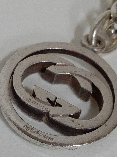 アクセサリー ネックレス/GUCCI/インターロッキングG/AG925/シルバー