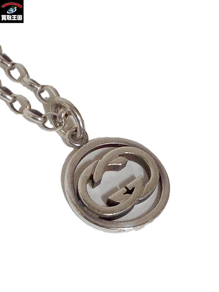 アクセサリー ネックレス/GUCCI/インターロッキングG/AG925/シルバー