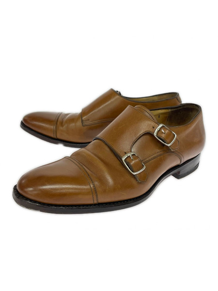 シューズ loding ダブルモンクシューズ