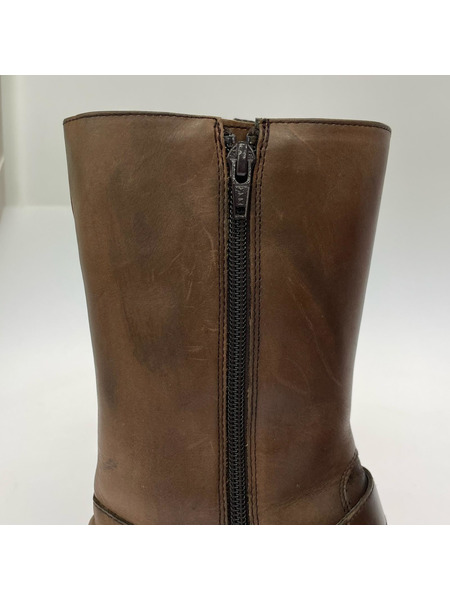 ブーツ MADORAS サイドジップブラウン (24.0)
