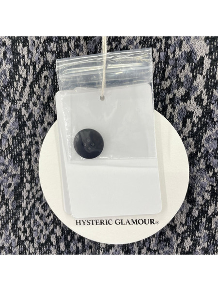 HYSTERIC GLAMOUR カーディガン ニットカーディガン チャコール