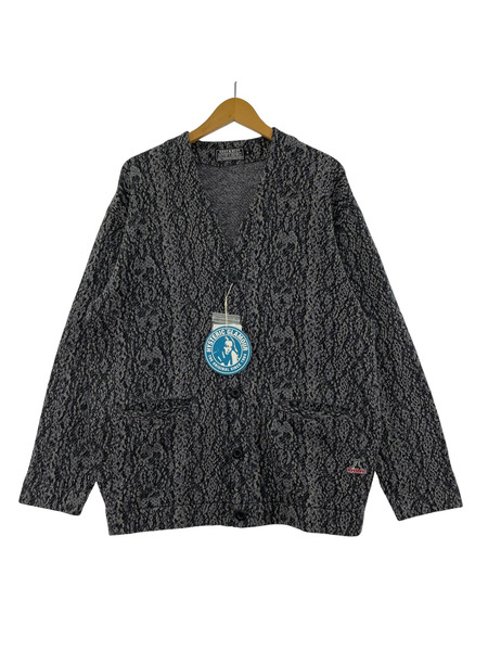 HYSTERIC GLAMOUR カーディガン ニットカーディガン チャコール