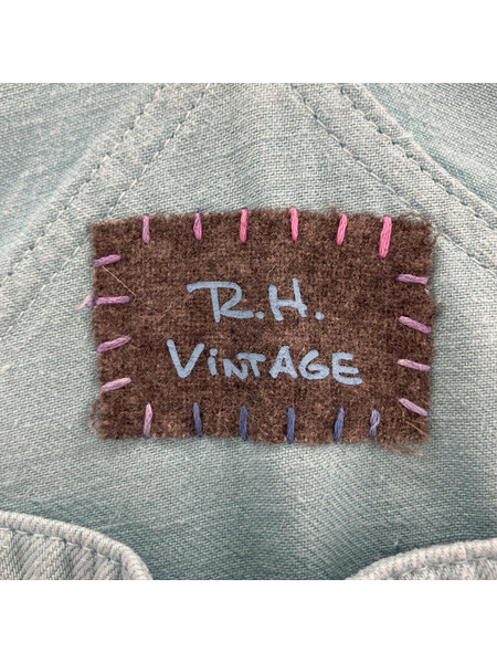 R.H. Vintage オールインワン・サロペット ブルー
