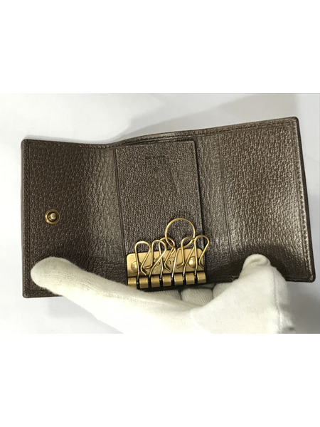 キーケース・キーリング GUCCI GGスプリーム オフィディア 6連キーケース