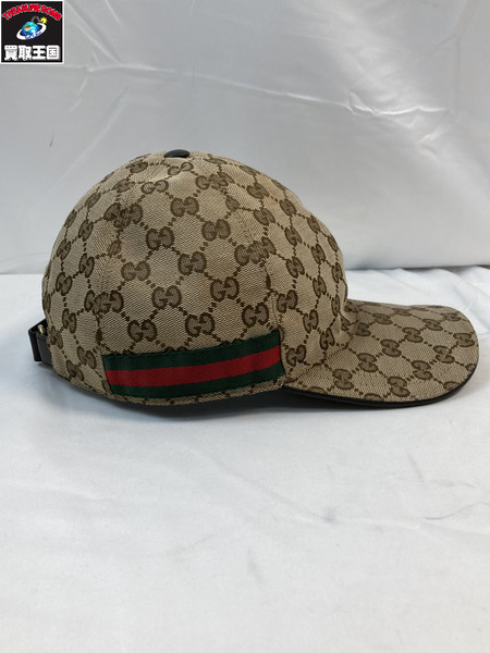 GUCCI グッチ ORIGINAL GG CANVAS BASEBALL CAP GGキャンバス ベースボール キャップ Lサイズ 59cm[値下]