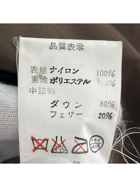 A BATHING APE ダウンジャケット ブラウン